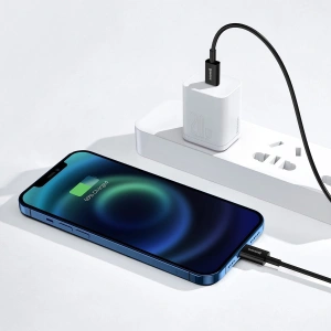 Kup USB-C to Lightning kábel Baseus Superior Series, 20W, PD, 1m (fekete) - BSU2666BLK - {ean13} - Sklep Home Screen