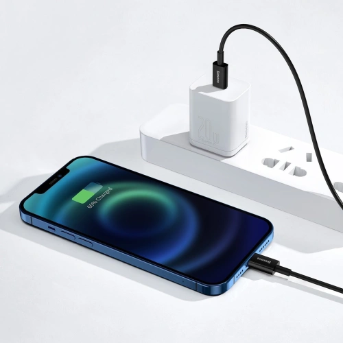 Buy Baseus Superior Series Cable USB-C - Lightning, 20W, PD, 1m (black) - BSU2666BLK - {ean13} - Home Screen Store Europe