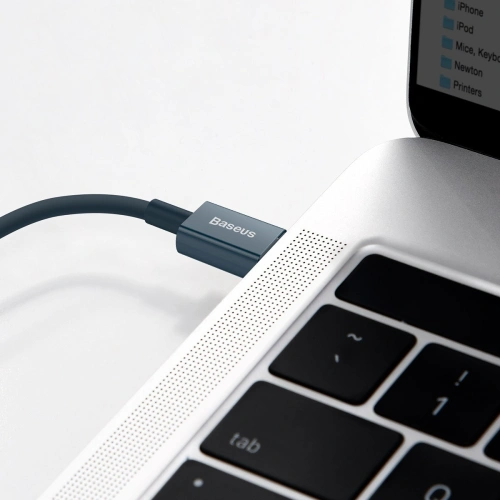Kup Cablul USB-C la Lightning Baseus Superior Series, 20W, PD, 1m (albastru) - BSU2665BLU - {ean13} - Sklep Home Screen