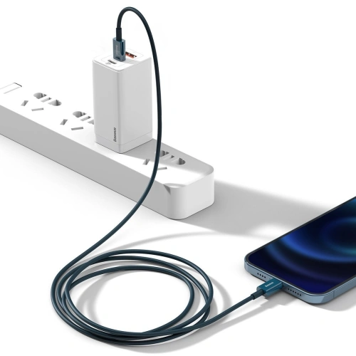 Kup Cablul USB-C la Lightning Baseus Superior Series, 20W, PD, 1m (albastru) - BSU2665BLU - {ean13} - Sklep Home Screen