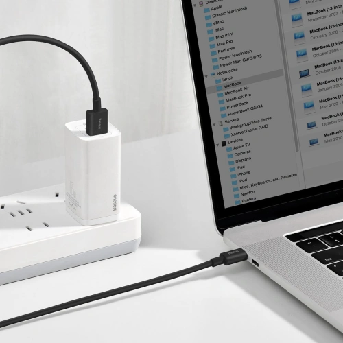 Kup Kabel USB do USB-C Baseus Superior Series, 66W, 1m (černý) - BSU2667BLK - {ean13} - Sklep Home Screen