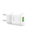 PURO White Mini Travel Fast Charger – ładowarka sieciowa USB-A 12 W (biały)