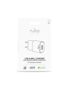 Kup PURO White Mini Travel Fast Charger – ładowarka sieciowa USB-A 12 W (biały) - PUR412WHT - {ean13} - Sklep Home Screen