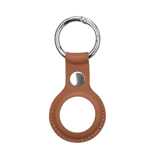 Buy Loco Dot Leather (Vegan) Apple AirTag Brown - LOC006BR - {ean13} - Home Screen Store Europe