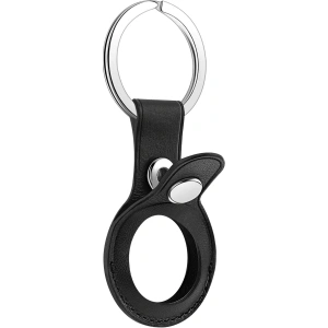 Kup Etui z veganské kůže Loco Dot Leather Apple AirTag černé - LOC004BLK - {ean13} - Sklep Home Screen