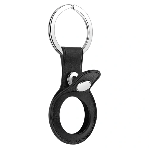 Kup Vegan bőr tok Loco Dot Leather Apple AirTag Fekete - LOC004BLK - {ean13} - Sklep Home Screen