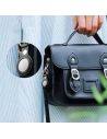 Buy Loco Dot Leather (Vegan) Apple AirTag Black - LOC004BLK - {ean13} - Home Screen Store Europe
