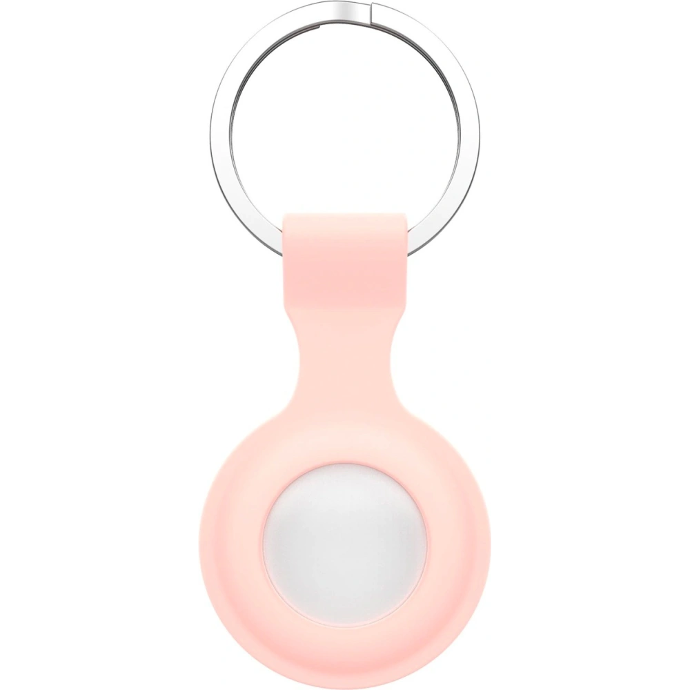 Etui z silikonu Loco Dot Silicone Apple AirTag Pink