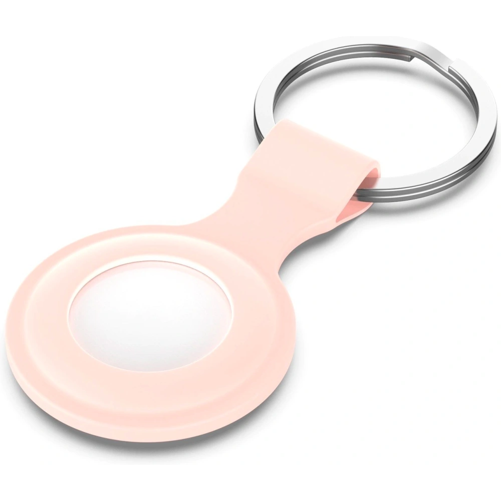 Etui z silikonu Loco Dot Silicone Apple AirTag Pink