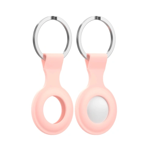 Kup Etui z silikonu Loco Dot Silicone Apple AirTag Pink - LOC003PNK - {ean13} - Sklep Home Screen