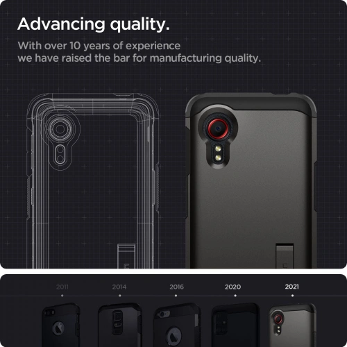 Buy Spigen Tough Armor Samsung Galaxy Xcover 5 Gunmetal - SPN1604GNM - {ean13} - Home Screen Store Europe