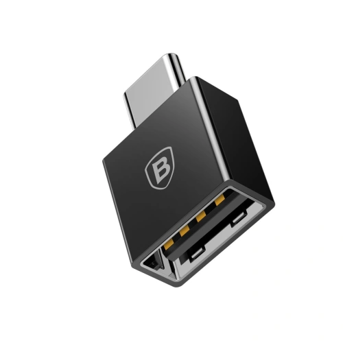 Kup Baseus Adapter Exquisit USB-C auf USB 2.4A (schwarz) - BSU2669BLK - {ean13} - Sklep Home Screen