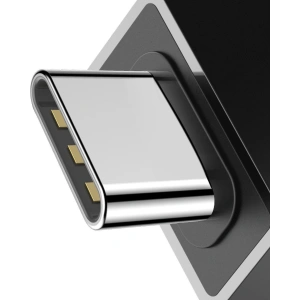 Adapter Baseus Exquisite USB-C do USB 2,4A (czarny)