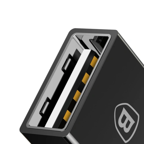 Kup Adapter Baseus Exquisite USB-C do USB 2,4A (czarny) - BSU2669BLK - {ean13} - Sklep Home Screen