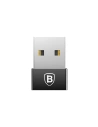 Kup Adapter Baseus Exquisite USB-C 2,4A-USB (fekete) - BSU1651BLK - {ean13} - Sklep Home Screen