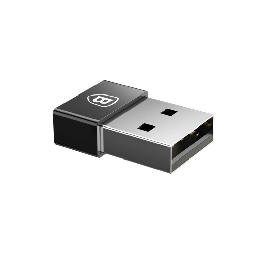 Kup Adapter Baseus Exquisite USB-C 2,4A-USB (fekete) - BSU1651BLK - {ean13} - Sklep Home Screen