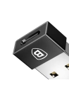 Kup Adapter Baseus Exquisite USB-C 2,4A-USB (fekete) - BSU1651BLK - {ean13} - Sklep Home Screen