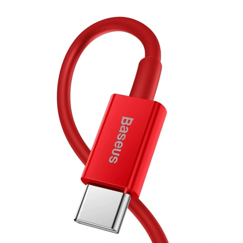 Kup Cablul USB-C la Lightning Baseus Superior Series, 20W, PD, 2m (roșu) - BSU2671RED - {ean13} - Sklep Home Screen