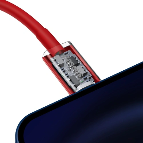 Kup Cablul USB-C la Lightning Baseus Superior Series, 20W, PD, 2m (roșu) - BSU2671RED - {ean13} - Sklep Home Screen