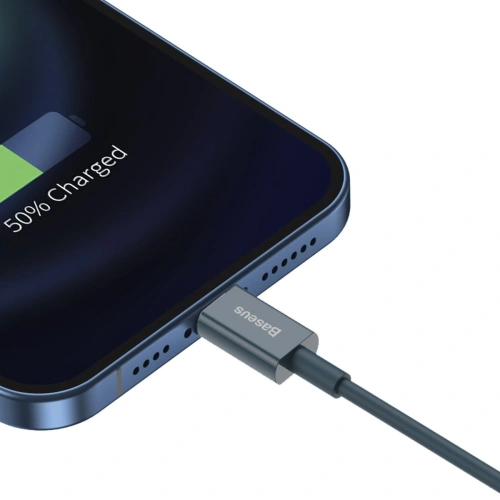 Kup Cablul USB la Lightning Baseus Superior Series, 2.4A, 1m (albastru) - BSU2672BLU - {ean13} - Sklep Home Screen
