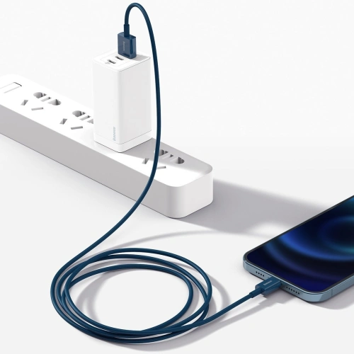 Kup Cablul USB la Lightning Baseus Superior Series, 2.4A, 1m (albastru) - BSU2672BLU - {ean13} - Sklep Home Screen