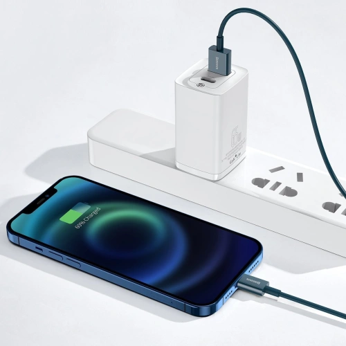 Kup Baseus USB-zu-Lightning-Kabel Superior Series, 2,4A, 1m (blau) - BSU2672BLU - {ean13} - Sklep Home Screen