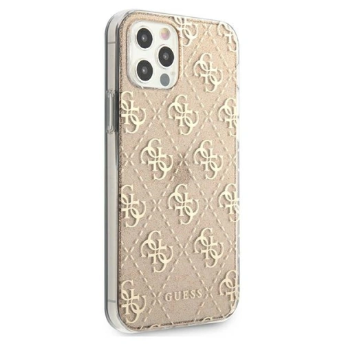 Kup Etui Guess GUHCP12LPCU4GLGO Apple iPhone 12 Pro Max aurie/gold hard case 4G Glitter - GUE965GLD - {ean13} - Sklep Home Screen