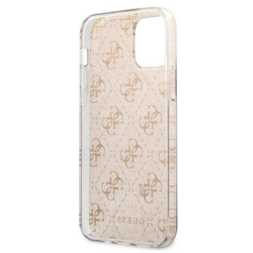 Kup Etui Guess GUHCP12SPCU4GLGO Apple iPhone 12 mini auriu/case tare 4G Glitter - GUE967GLD - {ean13} - Sklep Home Screen