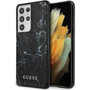 Buy Guess GUHCS21LPCUMABK Samsung Galaxy S21 Ultra black hardcase Marble - GUE970BLK - {ean13} - Home Screen Store Europe
