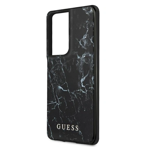Kup Etui Guess GUHCS21LPCUMABK Samsung Galaxy S21 Ultra negru/black hardcase Marble - GUE970BLK - {ean13} - Sklep Home Screen