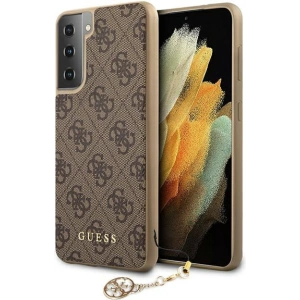 Kup Etui Guess GUHCS21MGF4GBR Samsung Galaxy S21+ Plus brązowy/brown hardcase 4G Charms Collection - GUE971BR - {ean13} - Sklep Home Screen