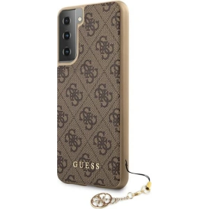 Kup Etui Guess GUHCS21MGF4GBR Samsung Galaxy S21+ Plus brązowy/brown hardcase 4G Charms Collection - GUE971BR - {ean13} - Sklep Home Screen