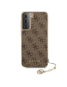 Kup Etui Guess GUHCS21MGF4GBR Samsung Galaxy S21+ Plus brązowy/brown hardcase 4G Charms Collection - GUE971BR - {ean13} - Sklep Home Screen