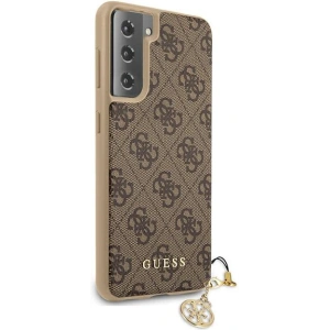 Kup Etui Guess GUHCS21MGF4GBR Samsung Galaxy S21+ Plus brązowy/brown hardcase 4G Charms Collection - GUE971BR - {ean13} - Sklep Home Screen