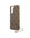 Kup Etui Guess GUHCS21MGF4GBR Samsung Galaxy S21+ Plus brązowy/brown hardcase 4G Charms Collection - GUE971BR - {ean13} - Sklep Home Screen