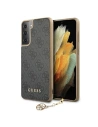 Etui Guess GUHCS21MGF4GGR Samsung Galaxy S21+ Plus gri/hardcase 4G Charms Collection