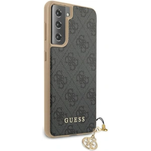 Kup Etui Guess GUHCS21MGF4GGR Samsung Galaxy S21+ Plus szary/grey hardcase 4G Charms Collection - GUE972GRY - {ean13} - Sklep Home Screen