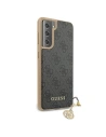 Kup Guess Samsung Tasche GUHCS21MGF4GGR Galaxy S21+ Plus grau/grau Hartschale 4G Charms Collection - GUE972GRY - {ean13} - Sklep Home Screen