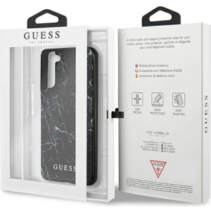 Kup Etui Guess GUHCS21MPCUMABK Samsung Galaxy S21+ Plus czarny/black hardcase Marble - GUE973BLK - {ean13} - Sklep Home Screen