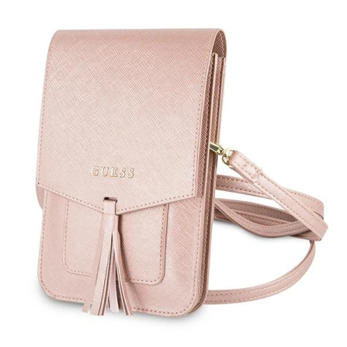 Kup Torebă Guess GUWBSSAPI rozie/pink Saffiano - GUE979PNK - {ean13} - Sklep Home Screen