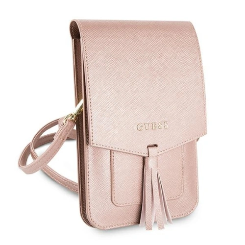 Kup Torebă Guess GUWBSSAPI rozie/pink Saffiano - GUE979PNK - {ean13} - Sklep Home Screen