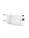 Kup PURO Bílý Mini Rychlonabíječ USB-A + USB-C Power Delivery 20W (bílý) - PUR414WHT - {ean13} - Sklep Home Screen