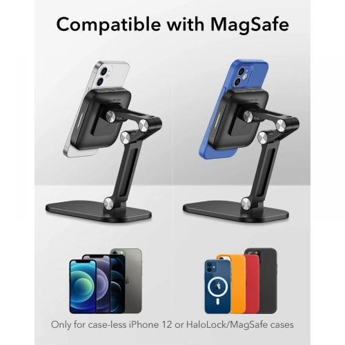 Kup Uchycení s bezdrátovou nabíječkou ESR Halolock Magnetic MagSafe Nastavitelný Bezdrátový Nabíjecí Stojan Černý - ESR308BLK - {ean13} - Sklep Home Screen