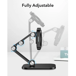 ESR Halolock Magnetic MagSafe Adjustable Wireless Charger Stand Black