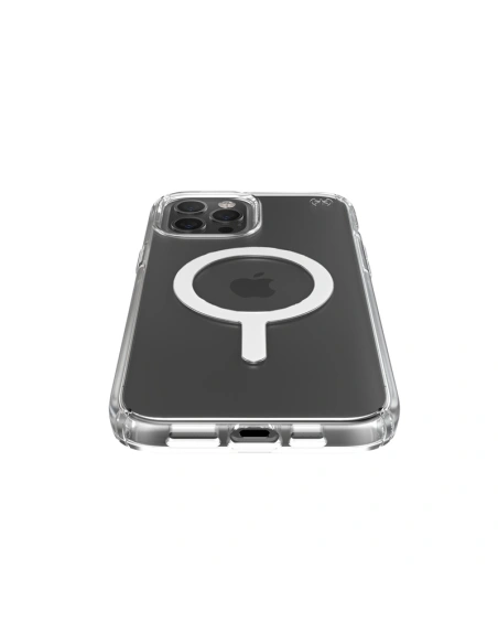 Speck Presidio Perfect Clear Magsafe Apple Iphone 12 Pro Max Case With Microban Clear