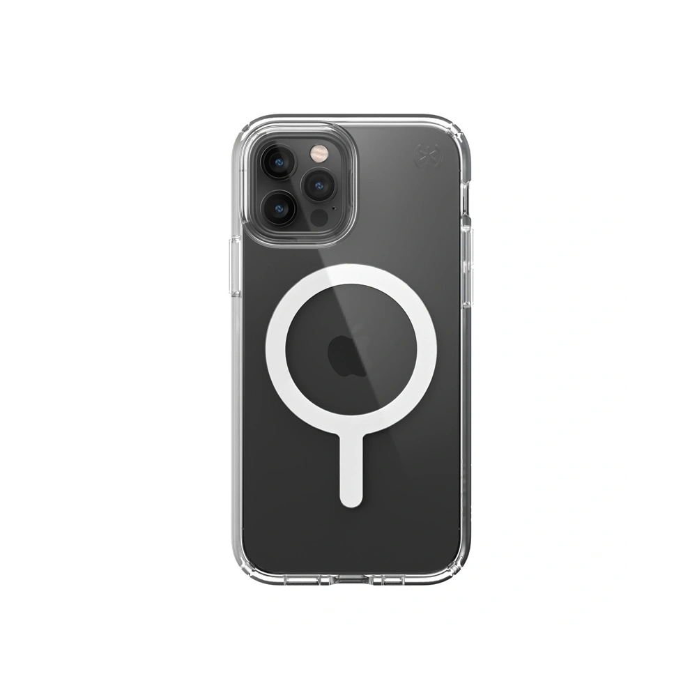 Etui Speck Presidio Perfect Clear + Magsafe Apple iPhone 12/12 Pro z powłoką MICROBAN (Clear)