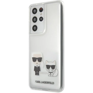 Buy Karl Lagerfeld KLHCS21LCKTR Samsung Galaxy S21 Ultra hardcase Transparent Karl & Choupette - KLD478CL - {ean13} - Home Screen Store Europe