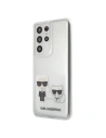 Buy Karl Lagerfeld KLHCS21LCKTR Samsung Galaxy S21 Ultra hardcase Transparent Karl & Choupette - KLD478CL - {ean13} - Home Screen Store Europe