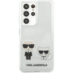 Buy Karl Lagerfeld KLHCS21LCKTR Samsung Galaxy S21 Ultra hardcase Transparent Karl & Choupette - KLD478CL - {ean13} - Home Screen Store Europe
