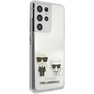 Buy Karl Lagerfeld KLHCS21LCKTR Samsung Galaxy S21 Ultra hardcase Transparent Karl & Choupette - KLD478CL - {ean13} - Home Screen Store Europe
